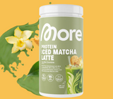 More Protein Iced Matcha Latte