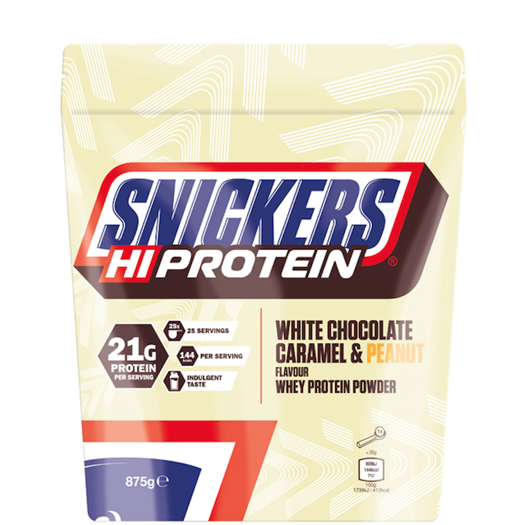 Snickers Hi Protein Powder White Chocolate Caramel & Peanut