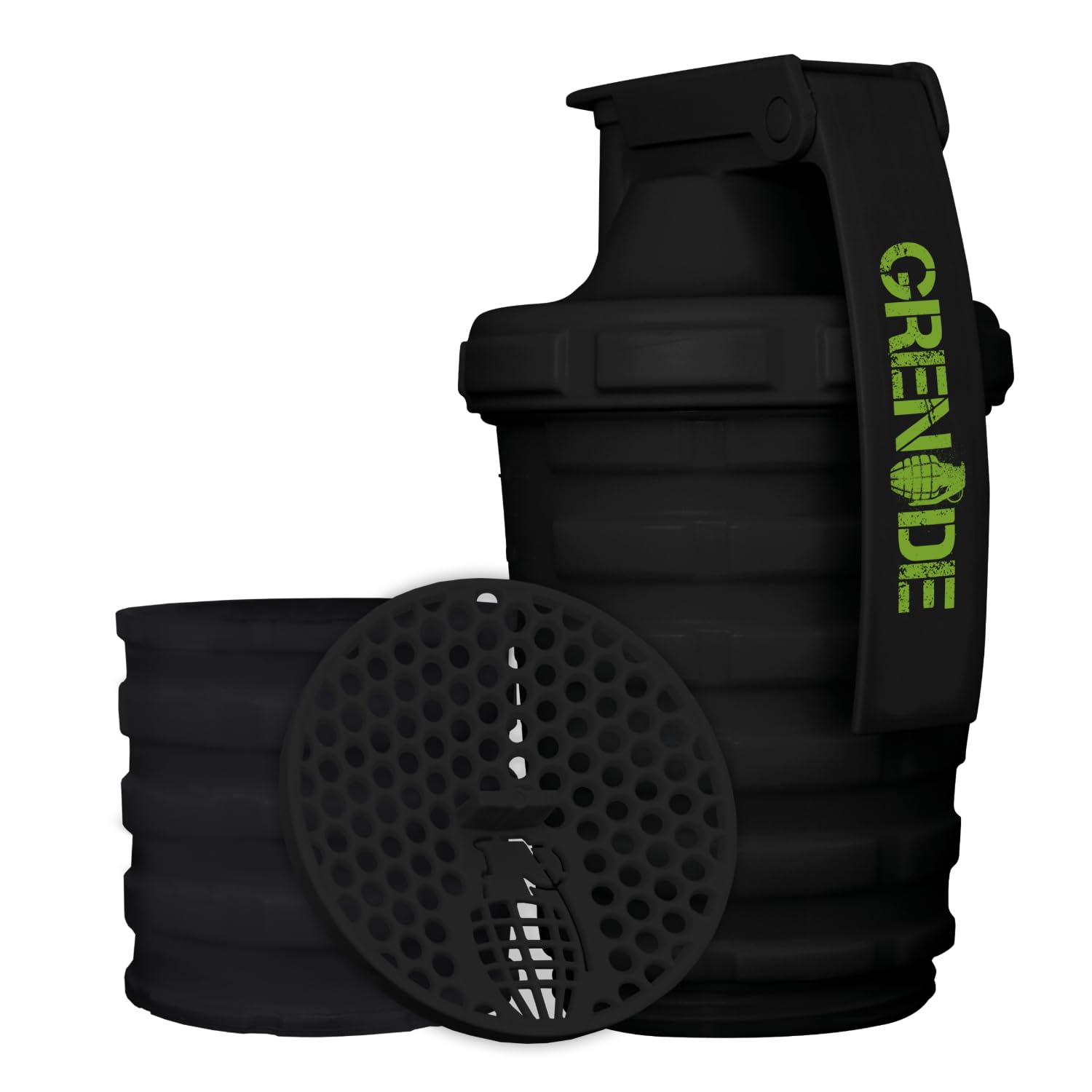 Grenade Shaker mit Aufbewahrungsfach