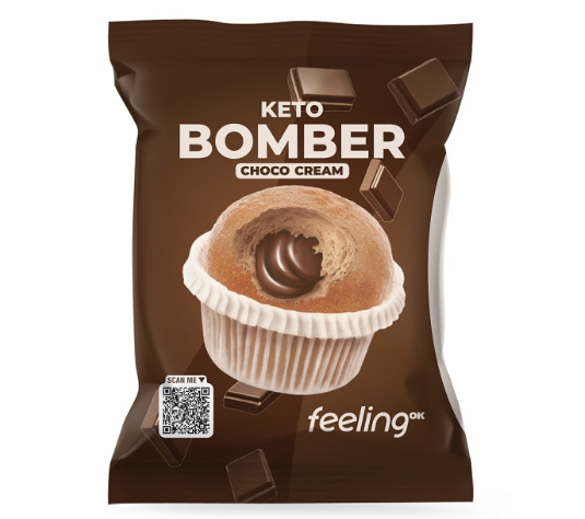 Feeling OK Keto Bomber Chocolate Cream