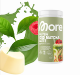 More Protein Iced Matcha Latte