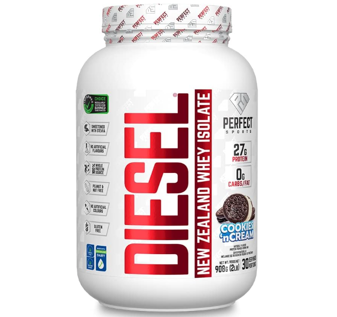 Perfect Sports DIESEL® New Zealand Whey Protein Isolate