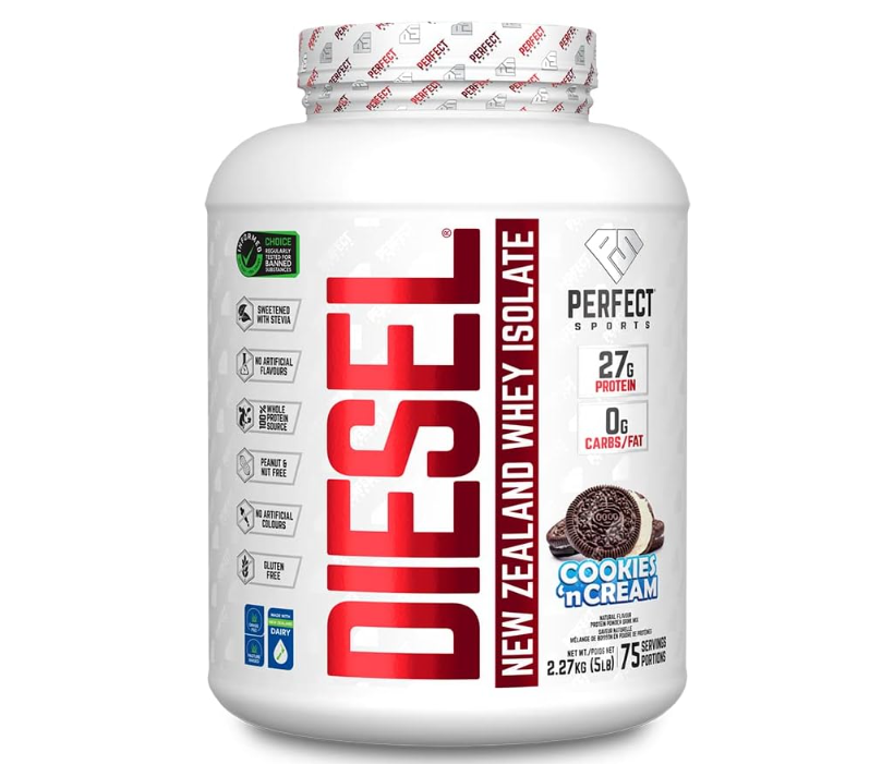 Perfect Sports DIESEL® New Zealand Whey Protein Isolate