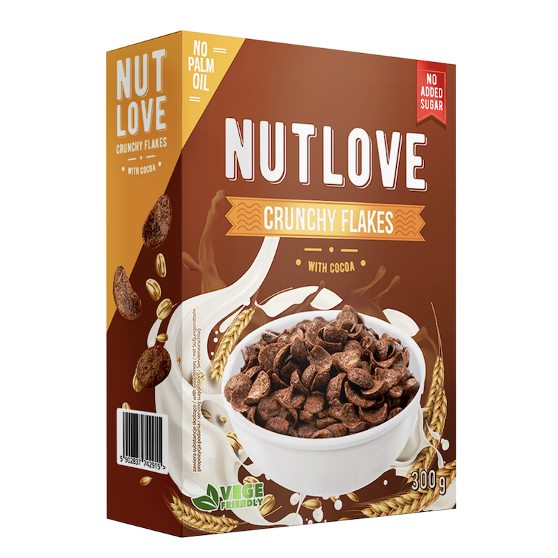 All Nutrition Nutlove Crunchy Cocoa Flakes