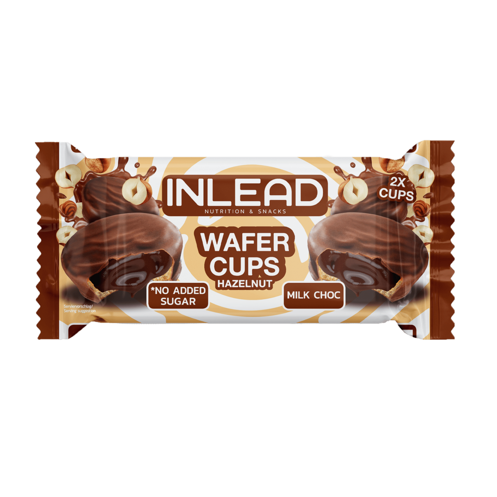Inlead Wafer Cups Hazelnut Milk Chocolate