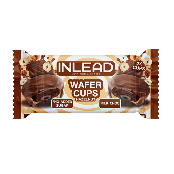 Inlead Wafer Cups Hazelnut Milk Chocolate