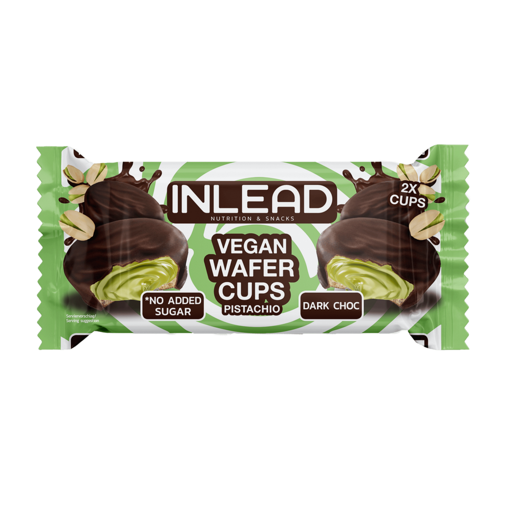 Inlead Wafer Cups Pistachio Dark Chocolate