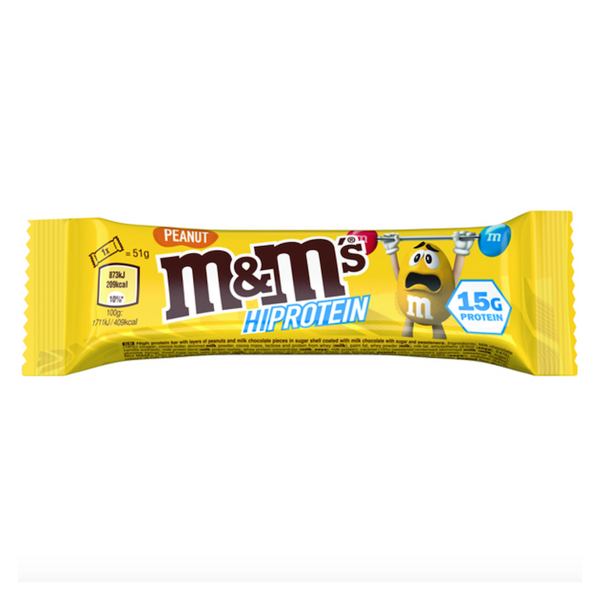 M&M's Hi Protein Peanut Bar