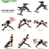 TUNTURI CORE TRAINER CT80 RÜCKENSTRECKER UND BAUCHTRAINER / GRATIS LIEFERUNG