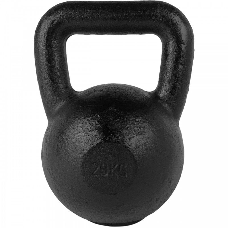 Tunturi Gusseisen Kettlebell mit Gummi Boden