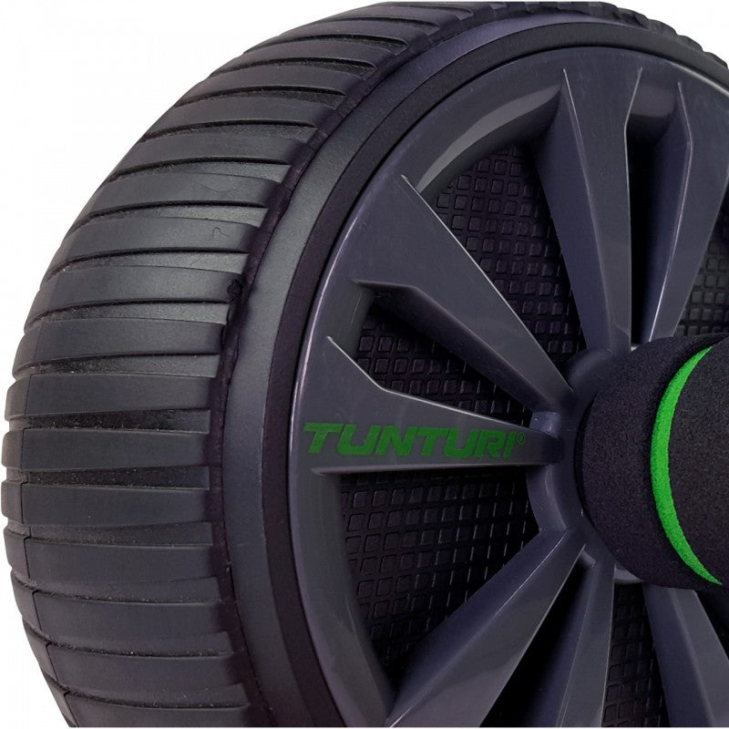 Tunturi Pro Exercise Wheel Deluxe Ab Roller mit Matte